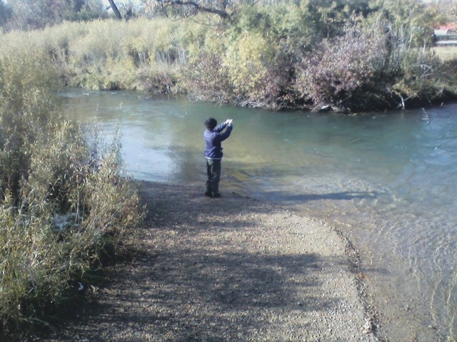 spring creek near Hobson