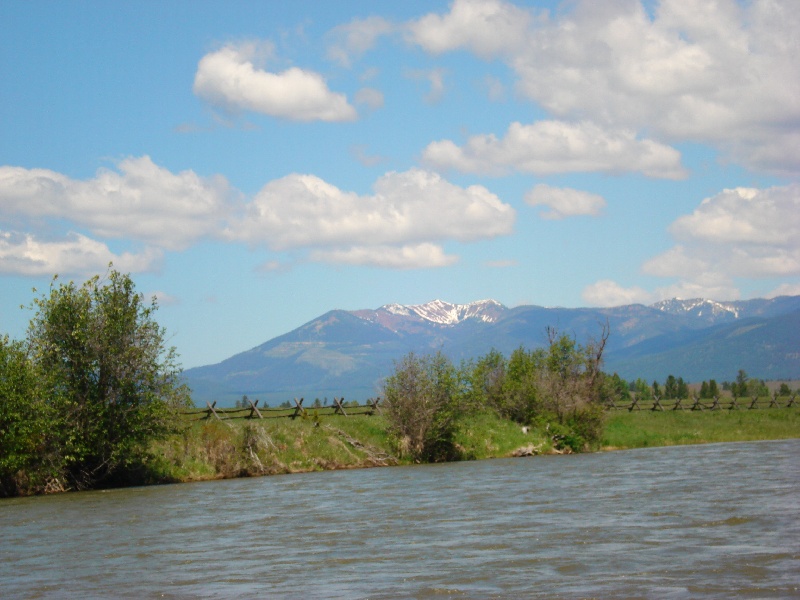 Nice views of the Bob Marshall Wilderness near Ovando